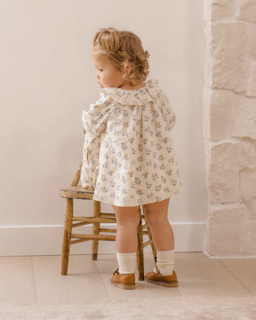 Long Sleeve Isla Dress - French Floral