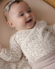 Side Snap Bodysuit and Pant Set - Floret