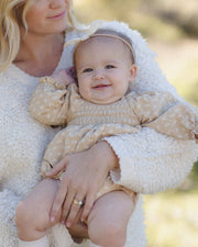 Eden Romper - Butterscotch Floral
