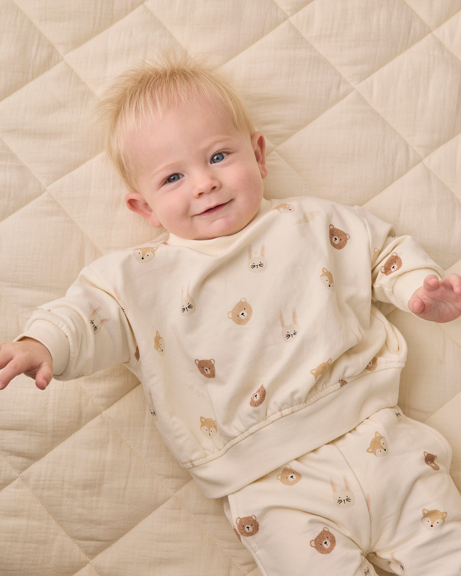 Relaxed Fleece Sweatshirt - Critters