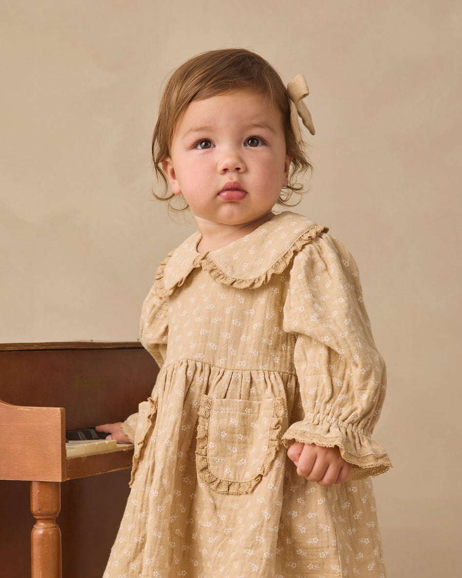 Marisol Dress - Butterscotch Floral