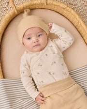 Side Snap Bodysuit and Pant Set - Pears