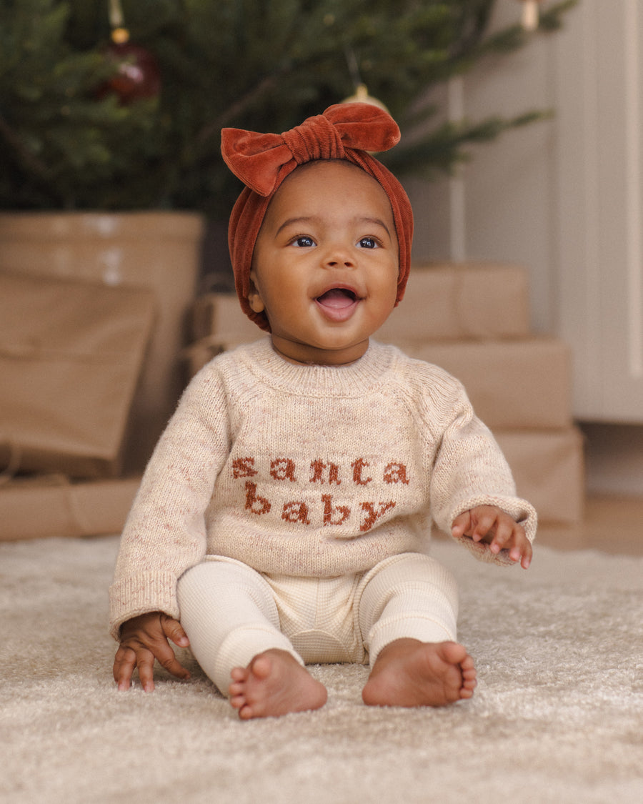 Knit Sweater - Santa Baby