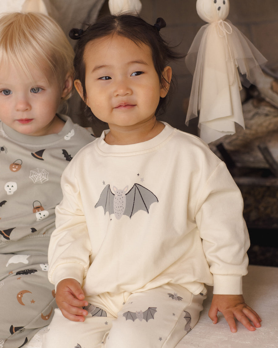 Relaxed Fleece Sweatshirt - Baby Bats