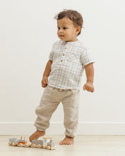 Jaxson Shirt - Blue Plaid