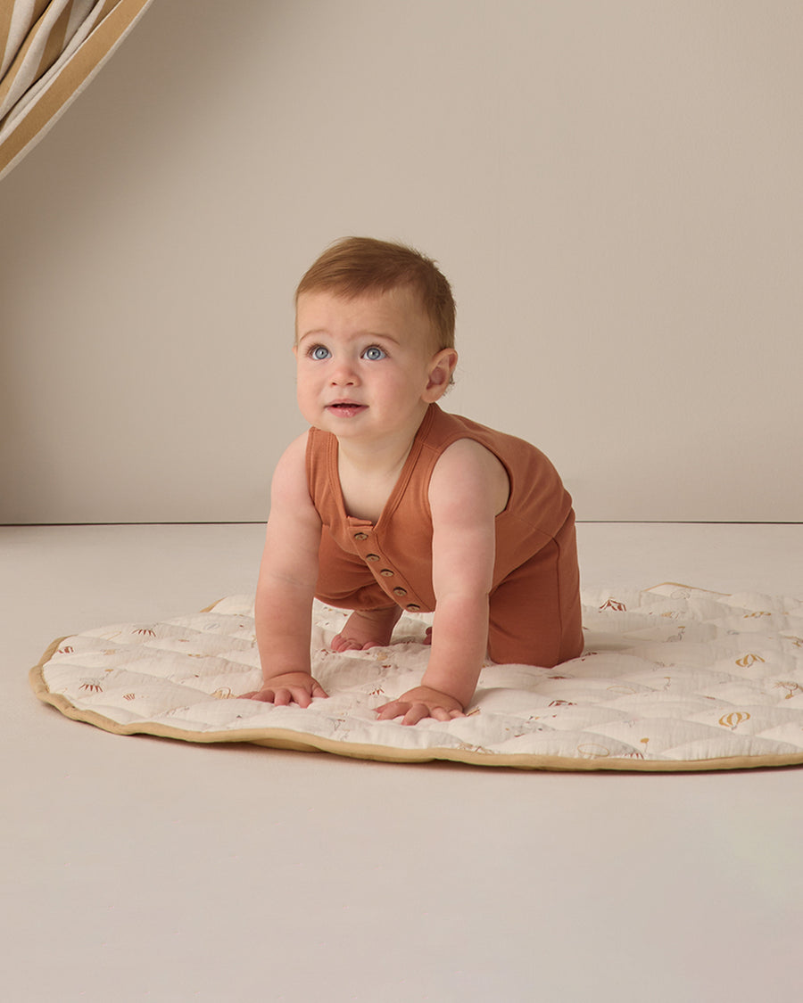 Sleeveless Jumpsuit - Poppy