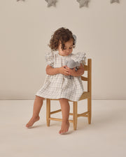 Alina Dress - Blue Plaid