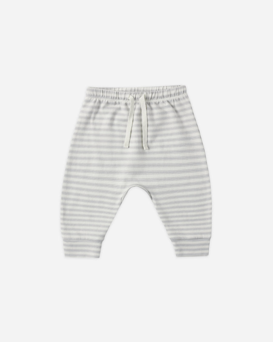Drawstring Pants - Cloud Stripe