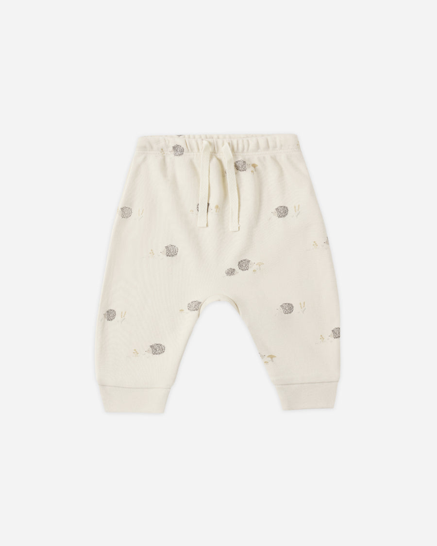 Drawstring Pants - Hedgehog