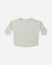 Long Sleeve Tee - Laurel Stripe
