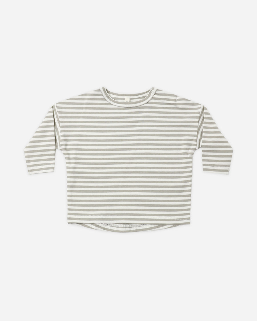 Long Sleeve Tee - Laurel Stripe