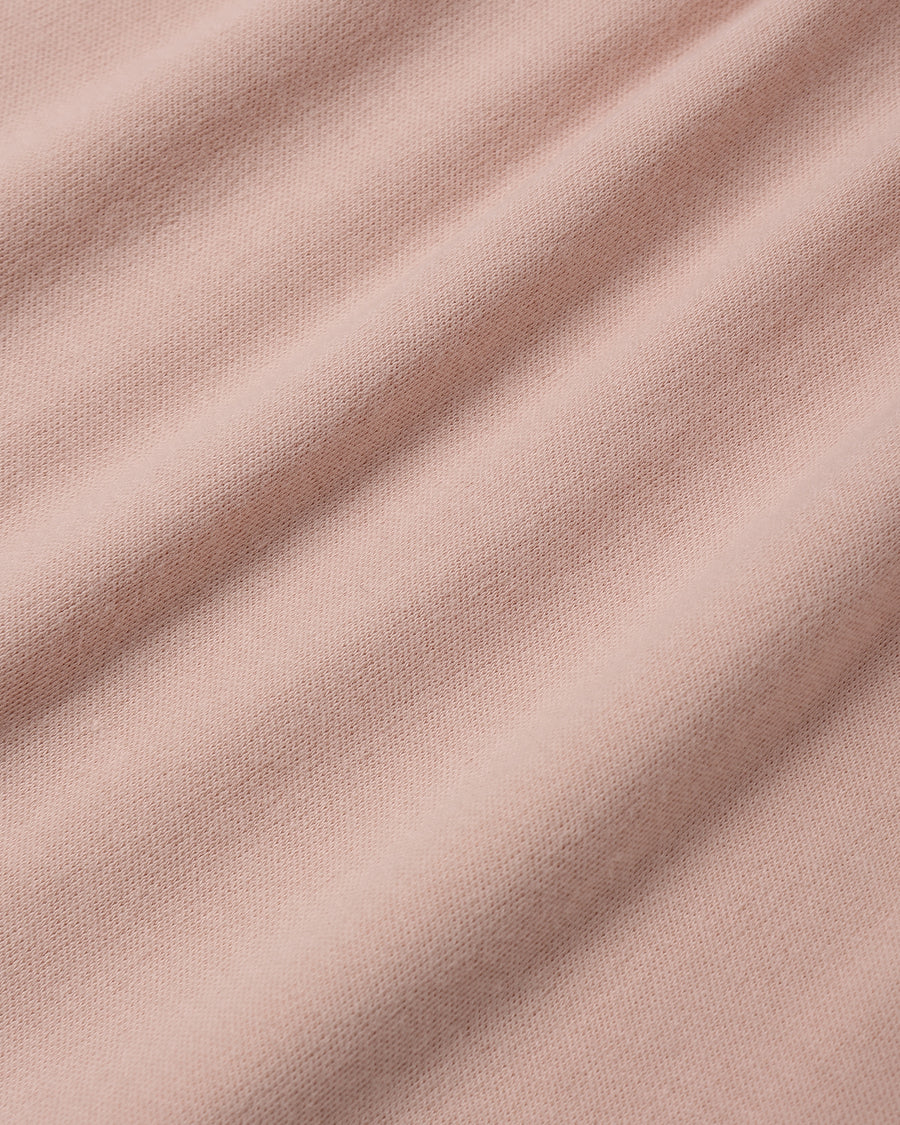 Long Sleeve Flutter Sleeve Dress - Dusty Rose