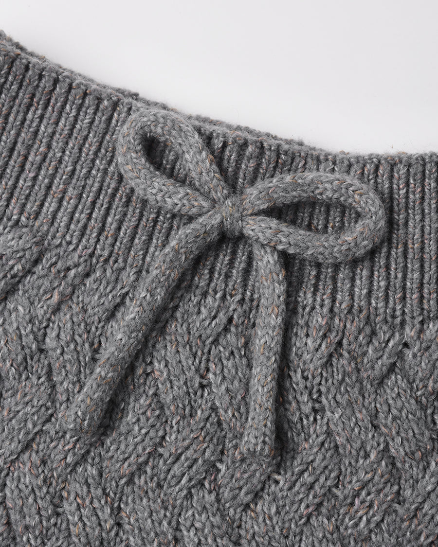 Knit Pant - Heathered Slate