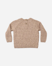 Knit Sweater - Heathered Almond