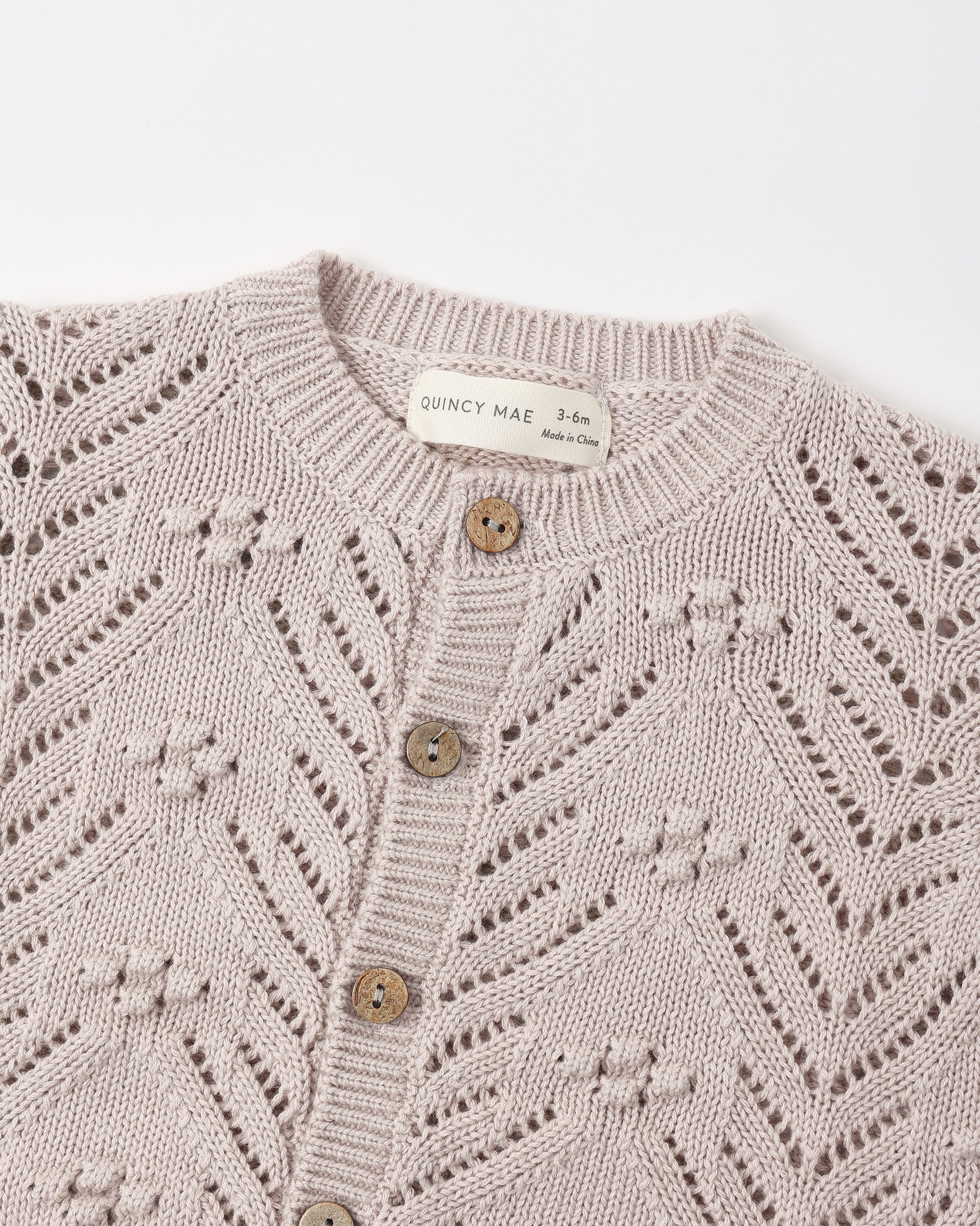 Knit Cardigan - Lilac Mist