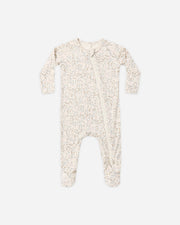 Bamboo Zipped Sleeper - Bloom