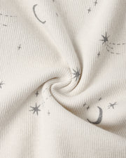 Ribbed Bodysuit (Set of 2) - Slate Microstripe, Celestial