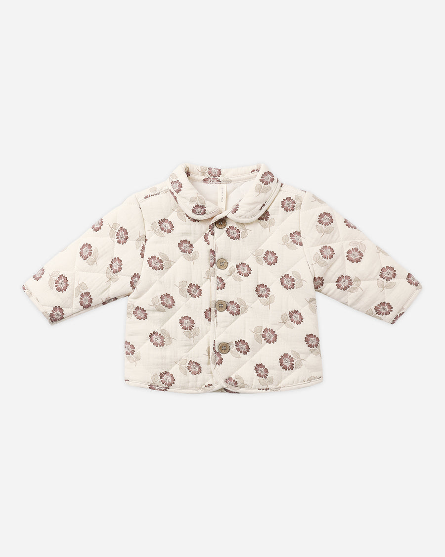 Quilted Jacket - Fall Floral