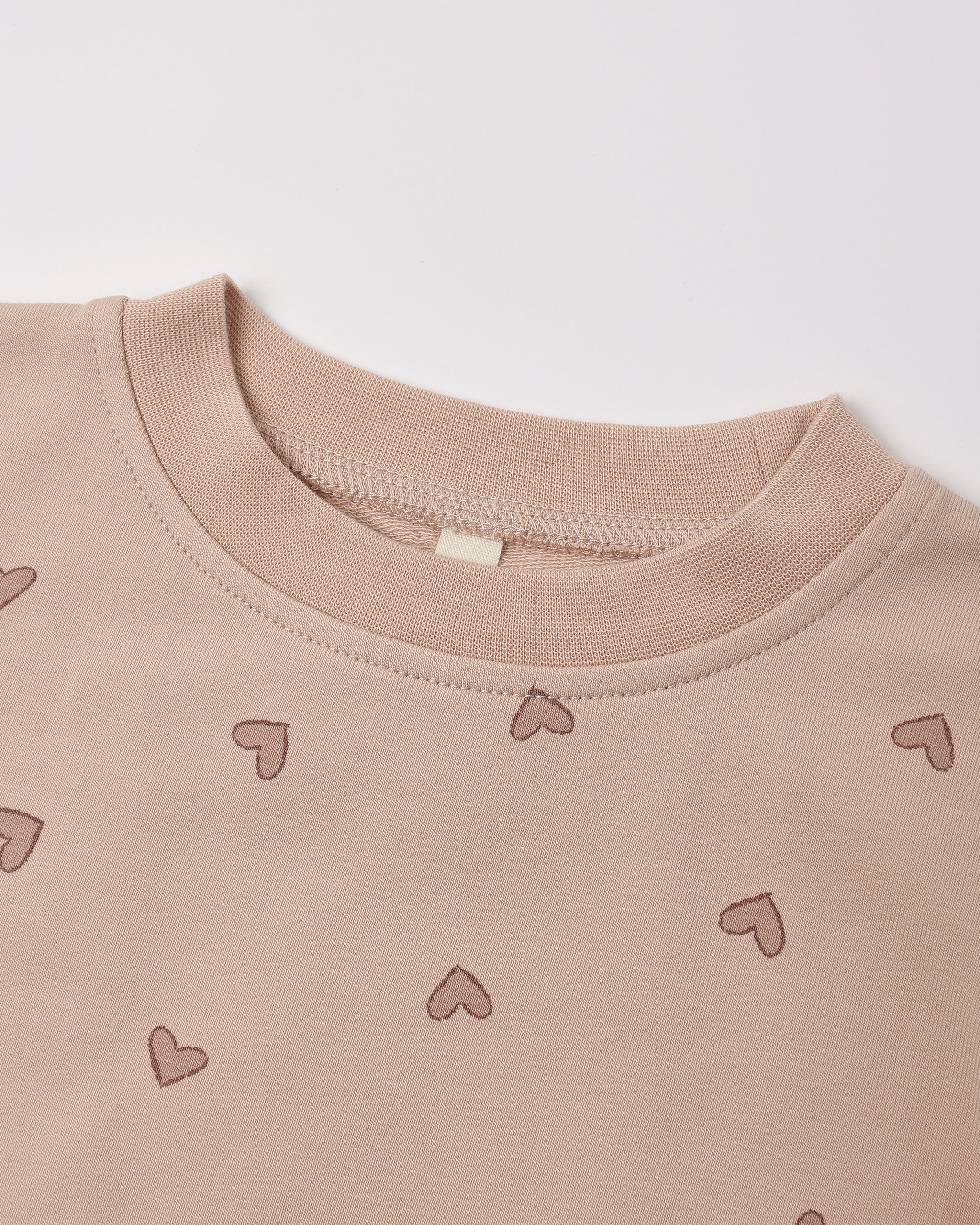Relaxed Sweatshirt - Hearts