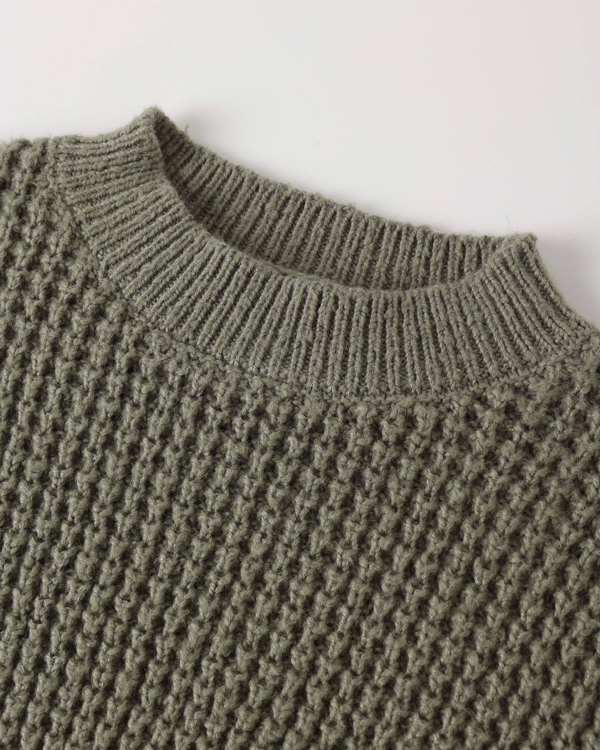 Chunky Knit Sweater - Spruce