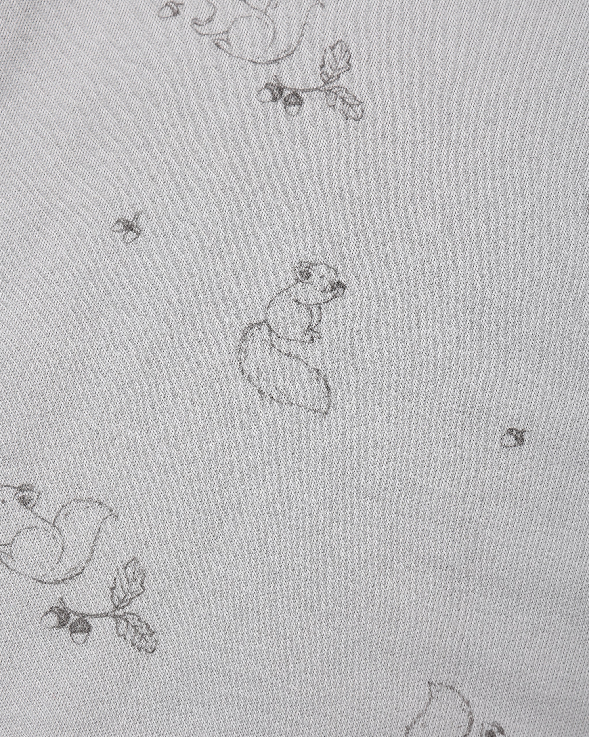 Jersey Bodysuit (Set of 2) - Squirrel and Cloud Stripe