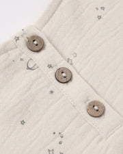 Woven Boxy Top - Space