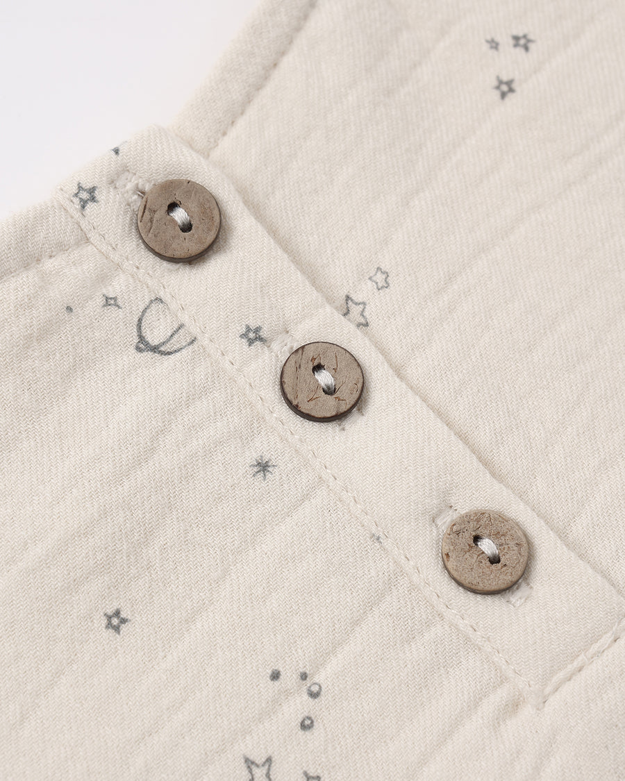 Woven Boxy Top - Space