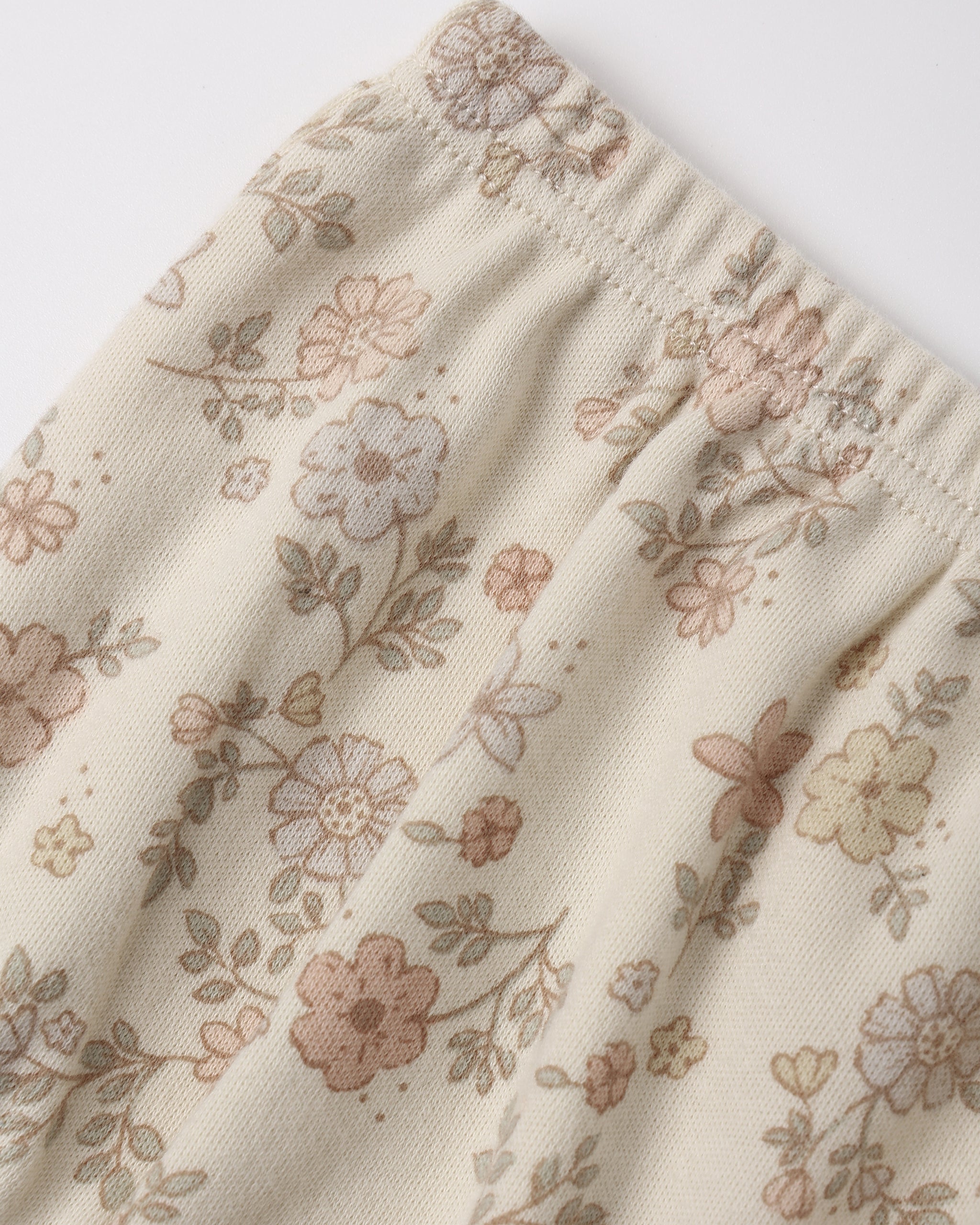 Drawstring Pants - Floral Vine