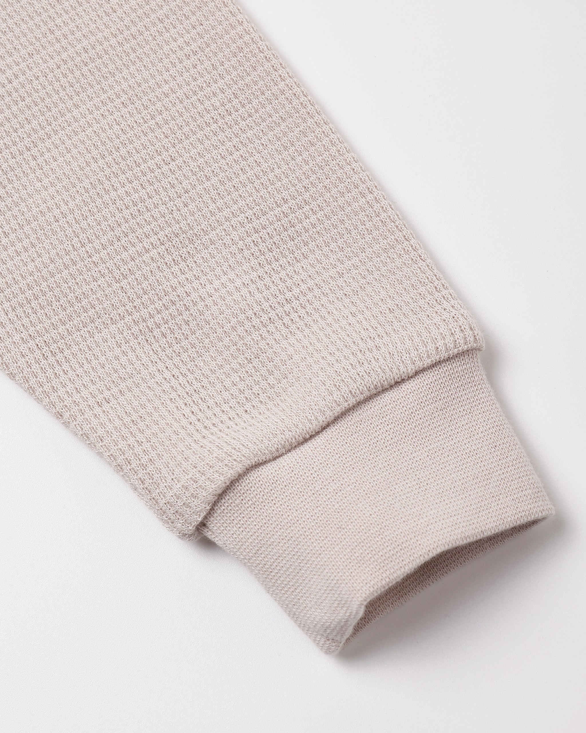 Waffle Long Sleeve Bodysuit - Lillac Mist