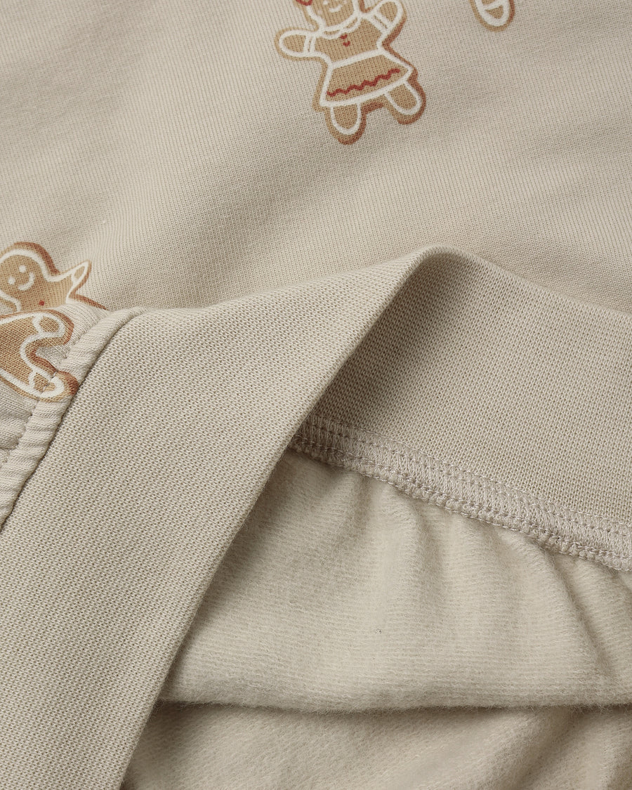 Relaxed Fleece Sweatshirt - Gingerbread
