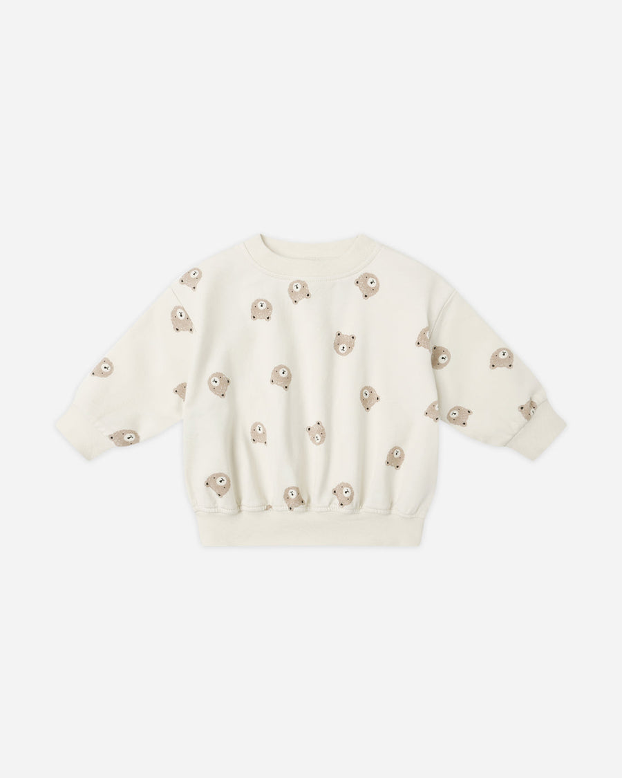 Relaxed Sweatshirt - Brown Bears