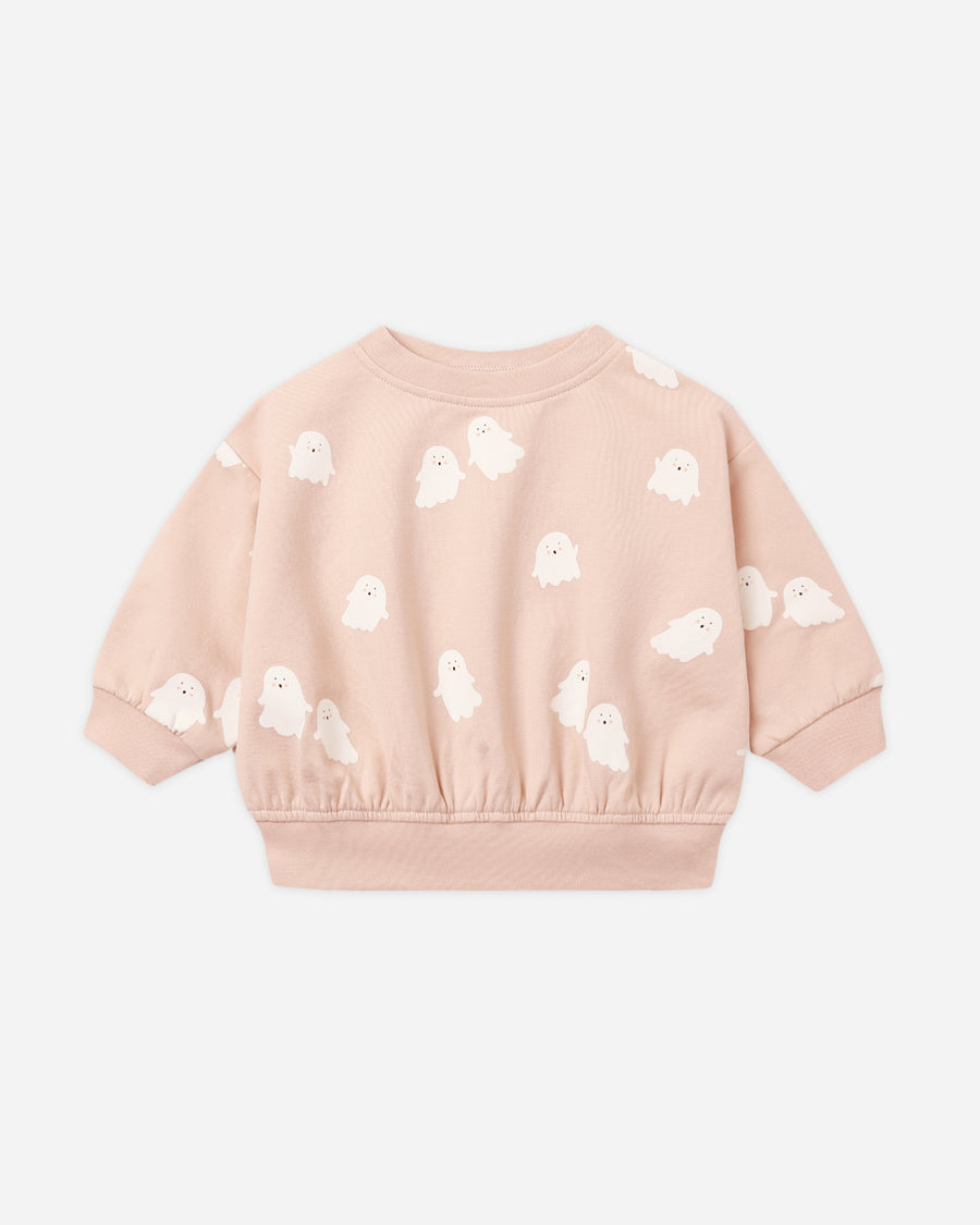 Relaxed Fleece Sweatshirt - Sweet Ghost