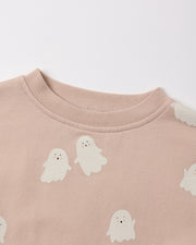 Relaxed Fleece Sweatshirt - Sweet Ghost