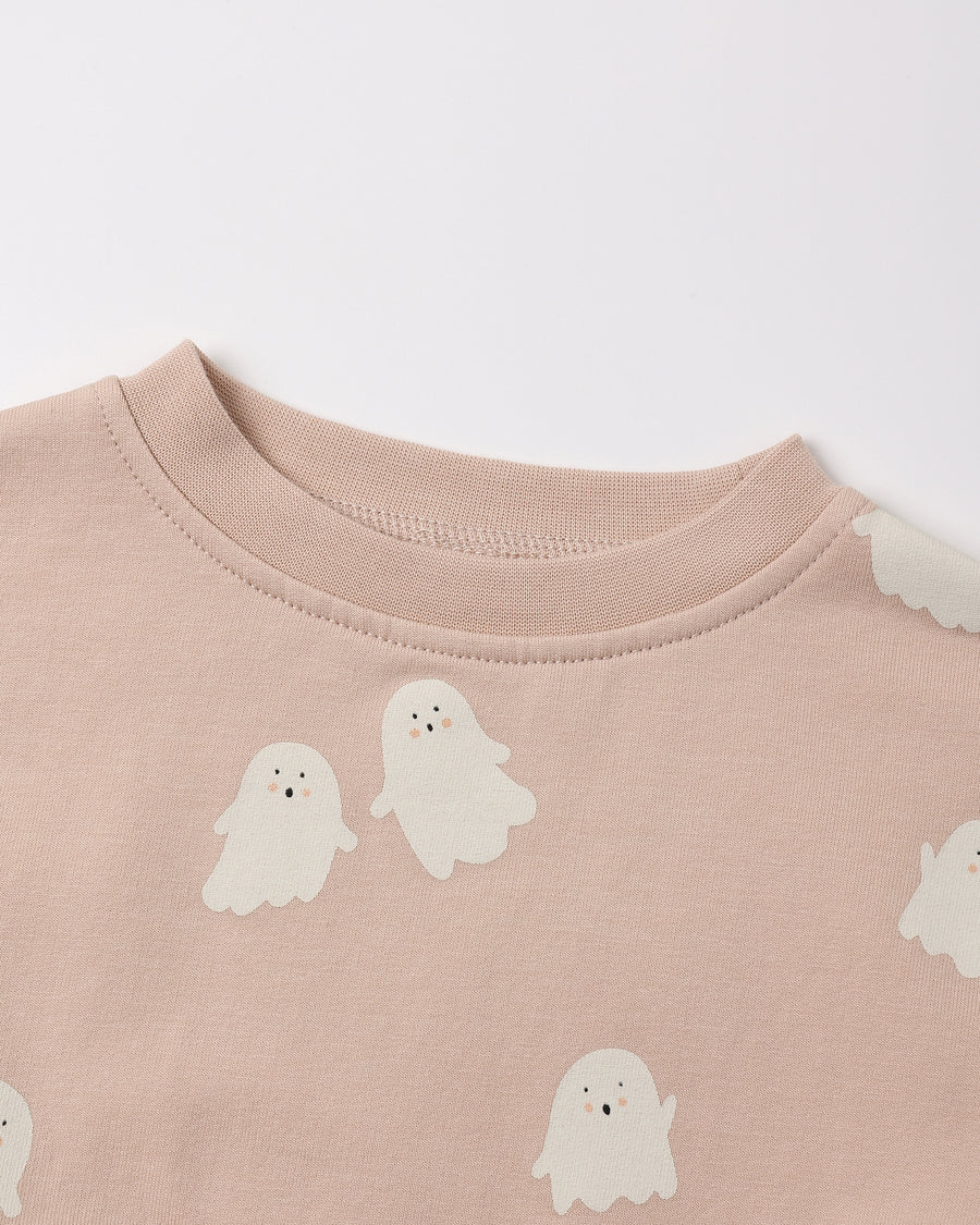 Relaxed Fleece Sweatshirt - Sweet Ghost