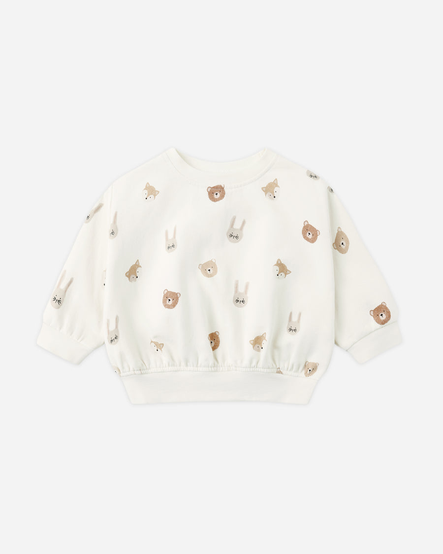 Relaxed Fleece Sweatshirt - Critters