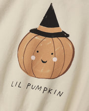 Crewneck Bubble Romper - Lil Pumpkin