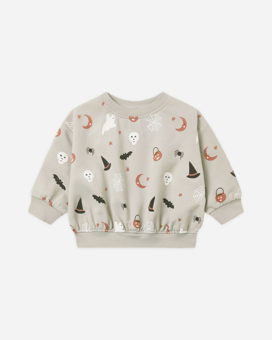 Relaxed Fleece Sweatshirt - Halloween Things