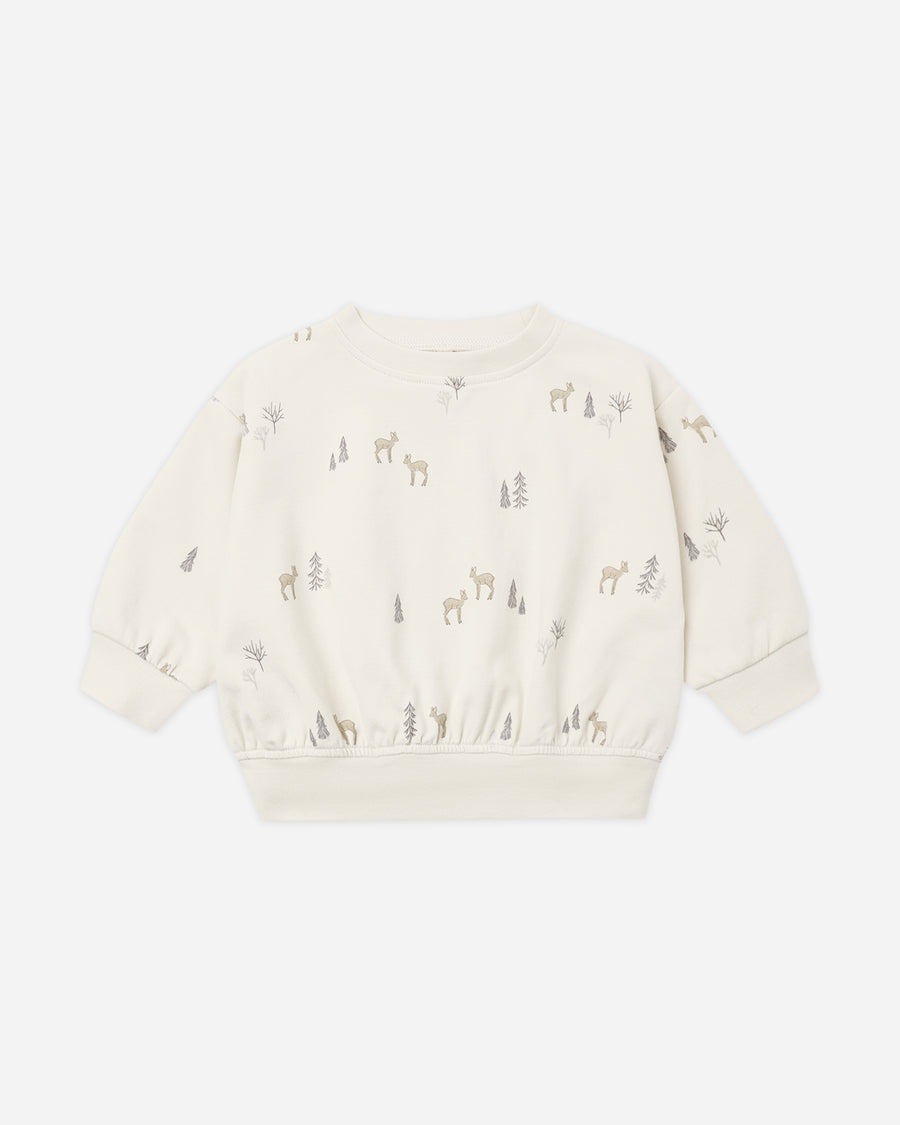 Relaxed Sweatshirt - Deer