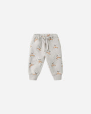 Relaxed Fleece Sweatpants - Reindeer