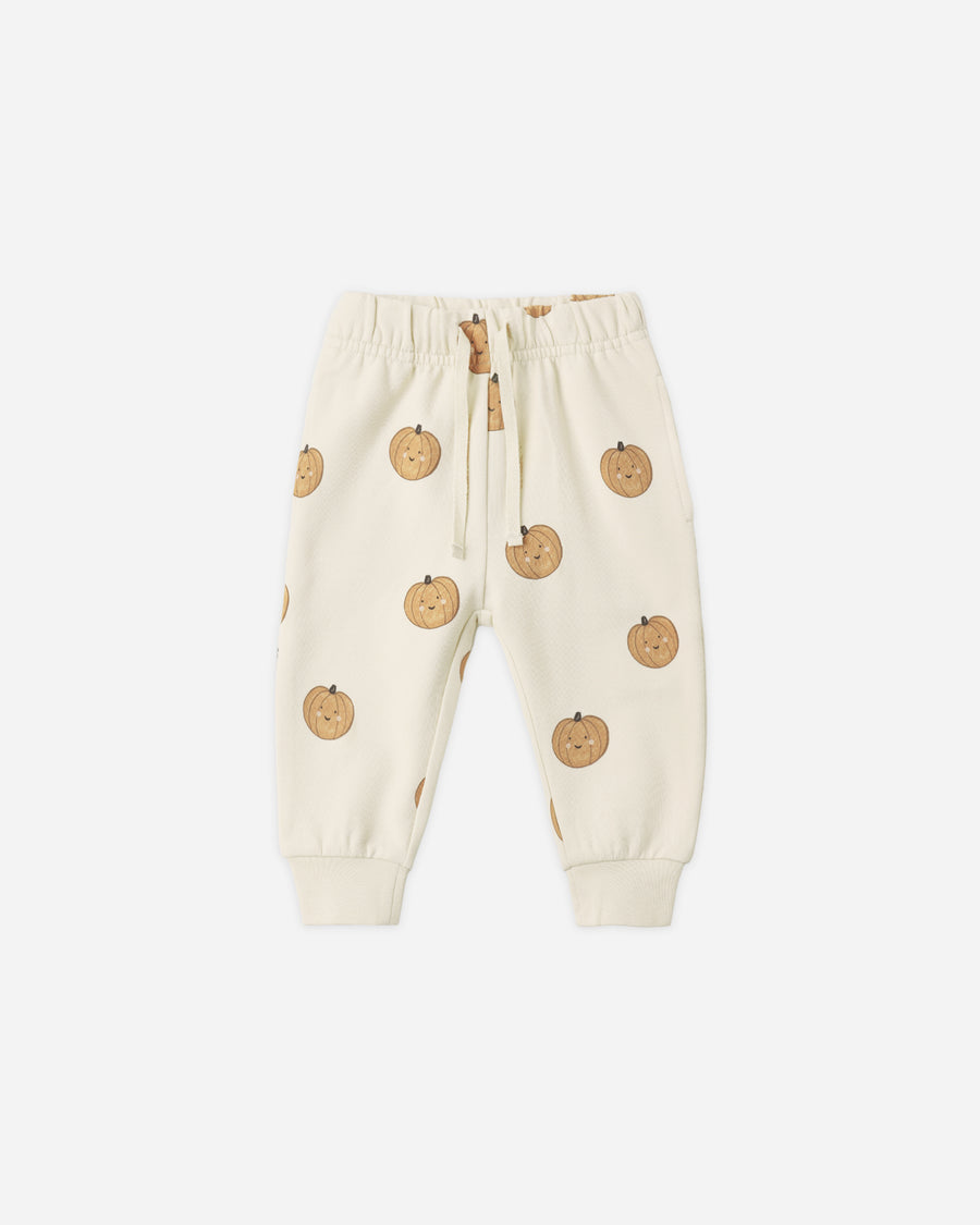 Relaxed Fleece Sweatpants - Pumpkins