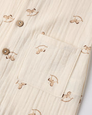 Pocketed Woven Jumpsuit - Rocking Horse