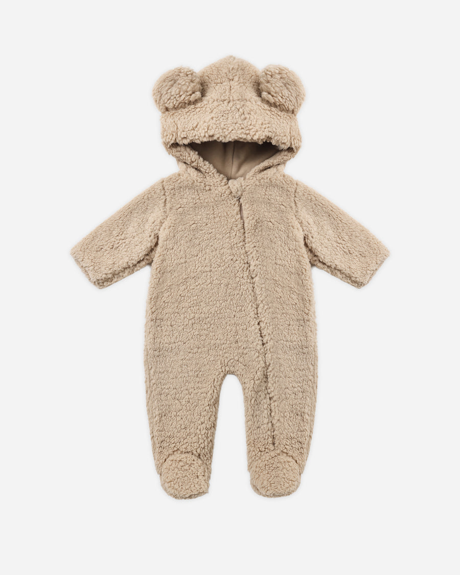 Bear Jumpsuit - Latte