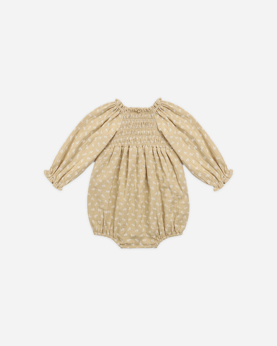 Eden Romper - Butterscotch Floral