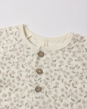 Henley Bubble Jumpsuit - Floret