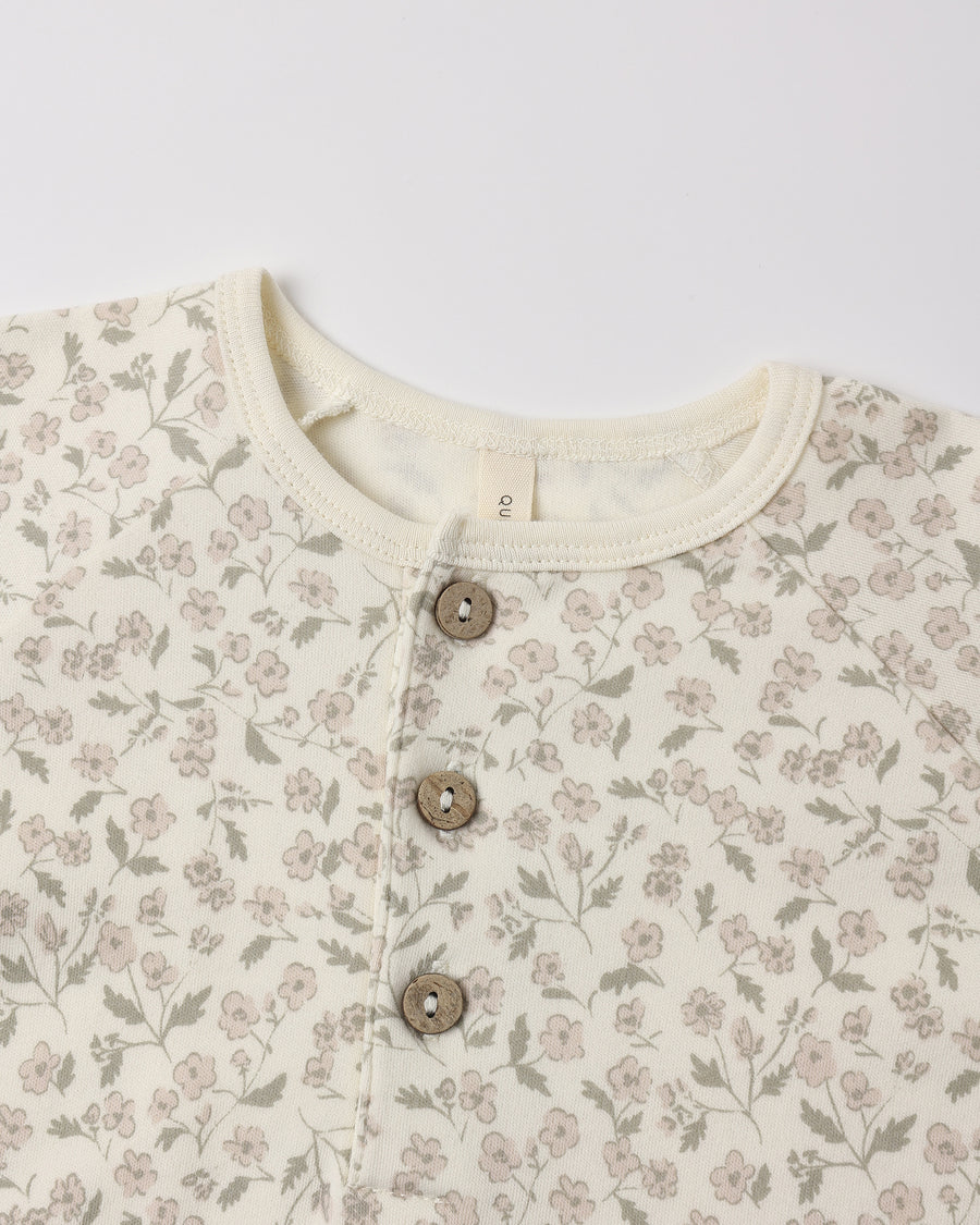 Henley Bubble Jumpsuit - Floret