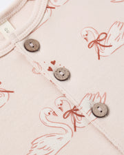 Henley Bubble Jumpsuit - Swans Vday