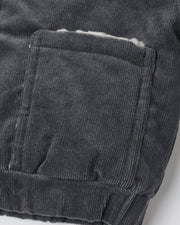 Corduroy Hooded Jacket - Midnight