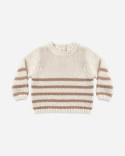 Rex Sweater - Almond Stripe