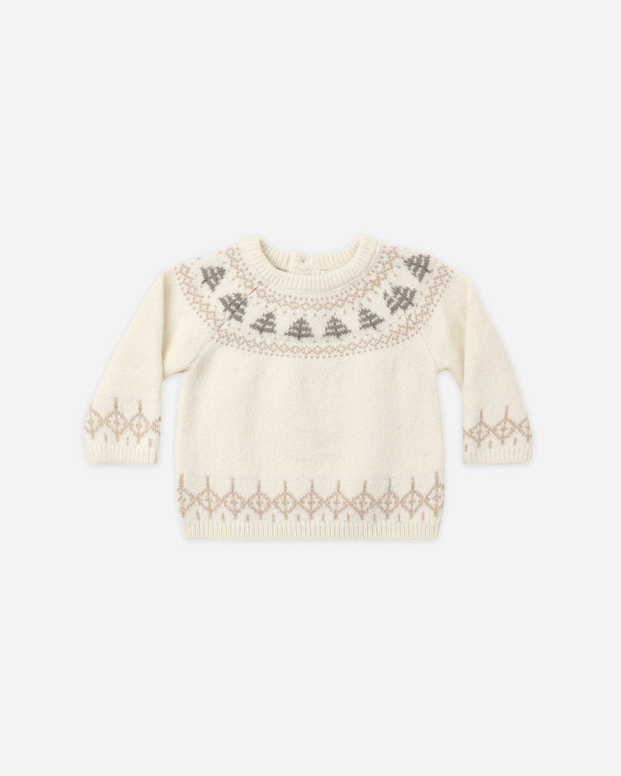 Rex Sweater - Tree Fair Isle