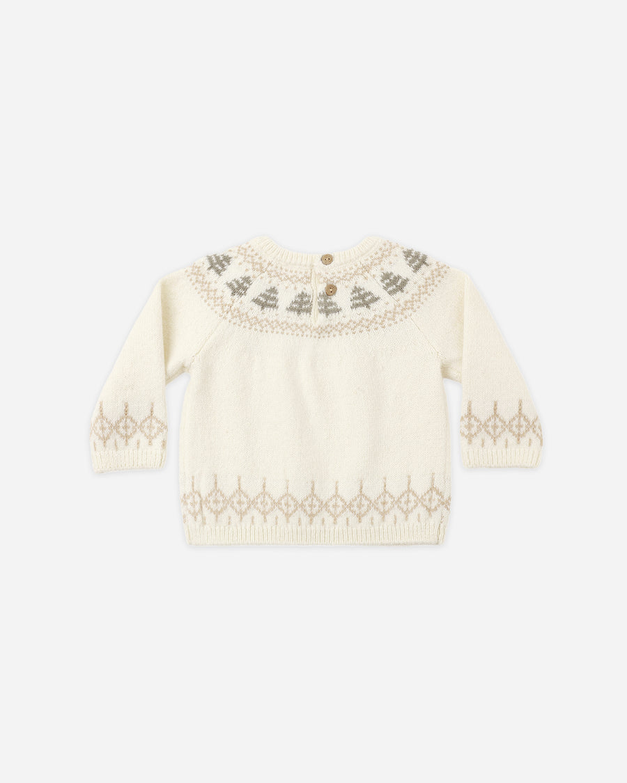 Rex Sweater - Tree Fair Isle